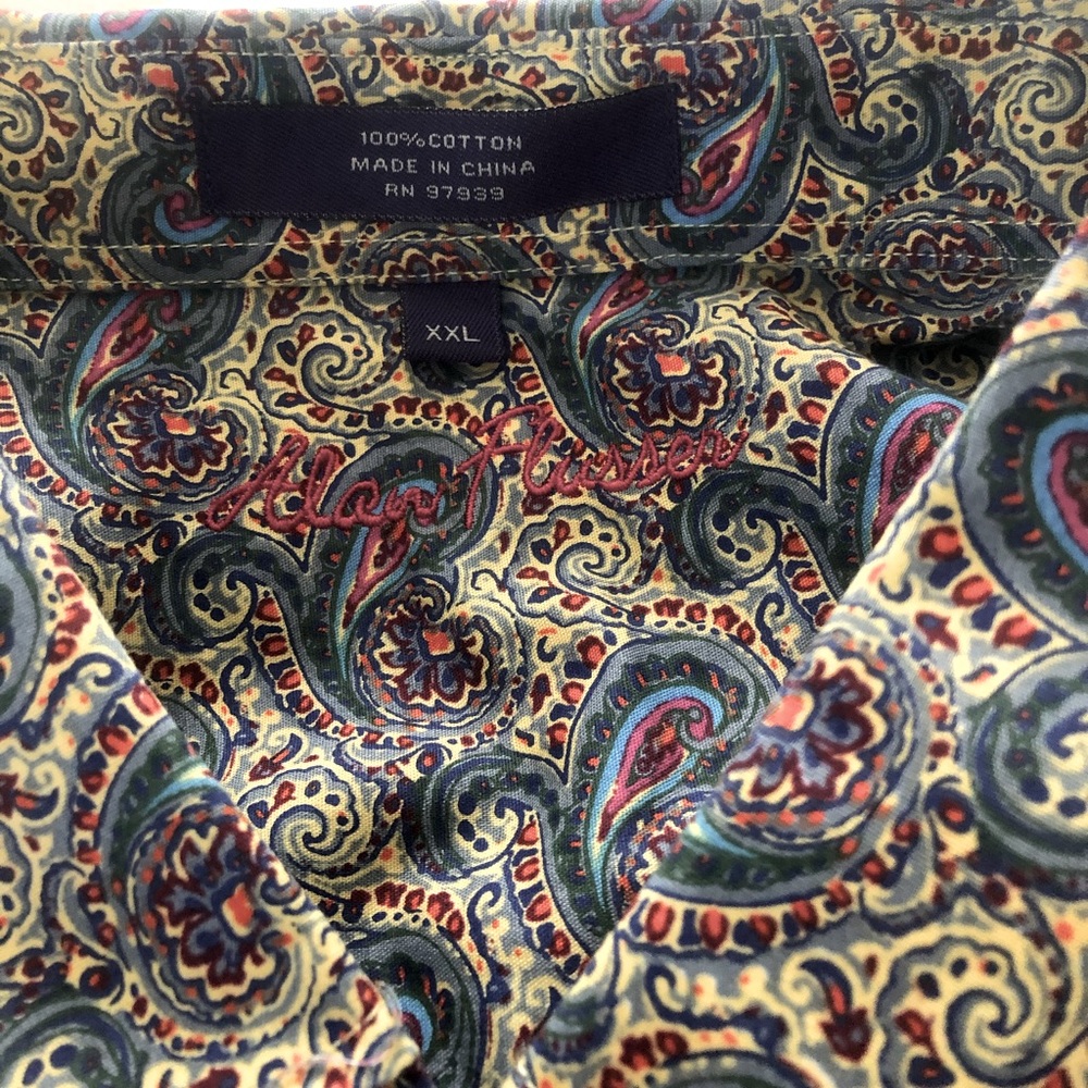 Alan Flusser LS 100% Cotton Shirt
